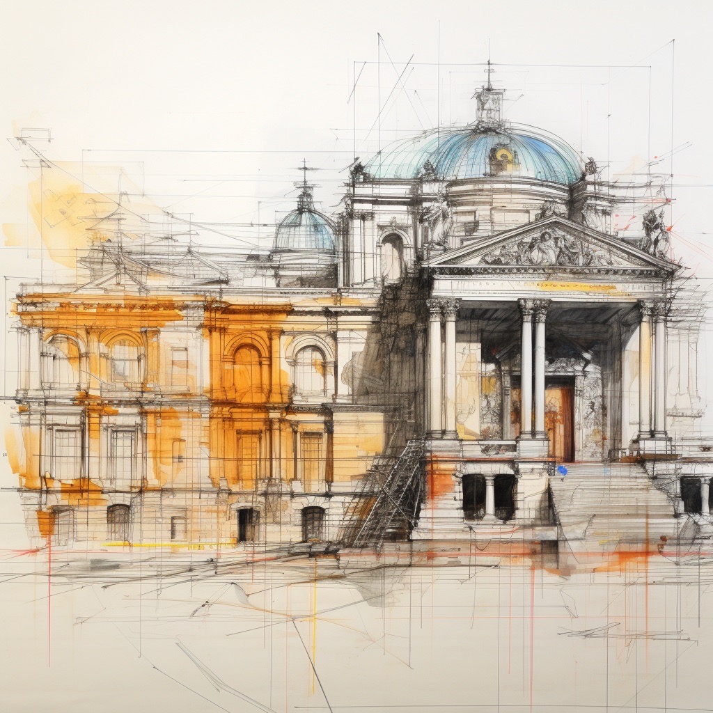 Inspiring modern architecture in a water